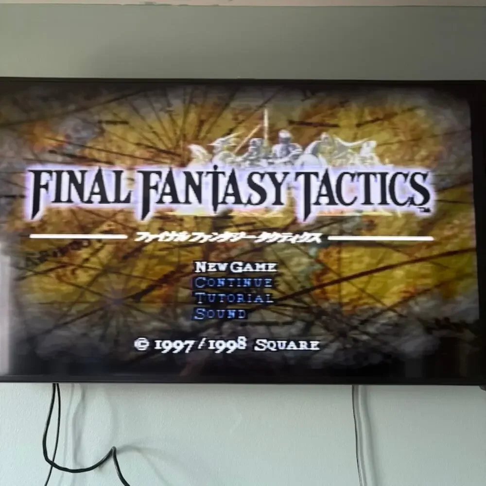 Final Fantasy Tactics (Sony Playstation PS1, 1998) CIB Tested Works EXC